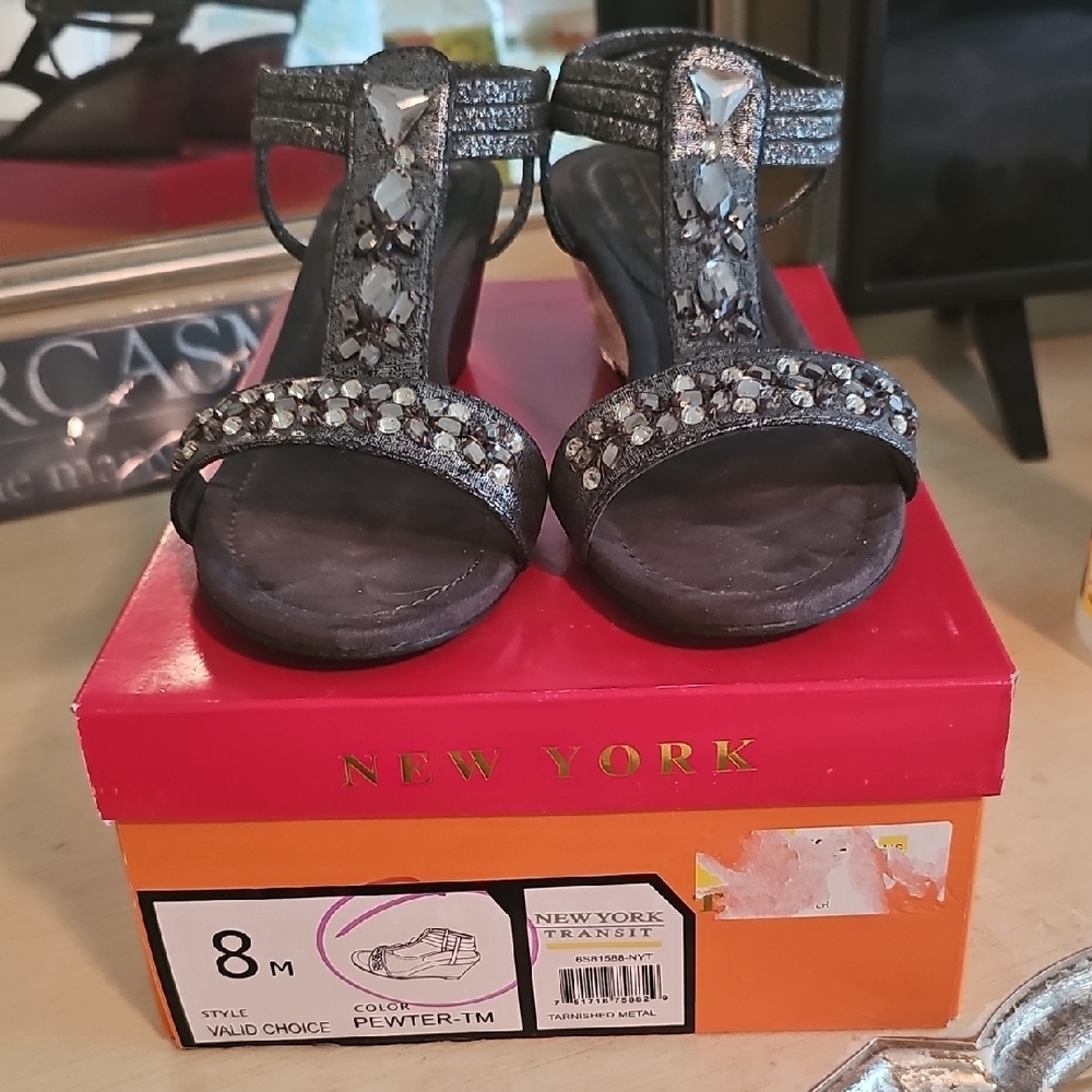 Women's Silver Sandals